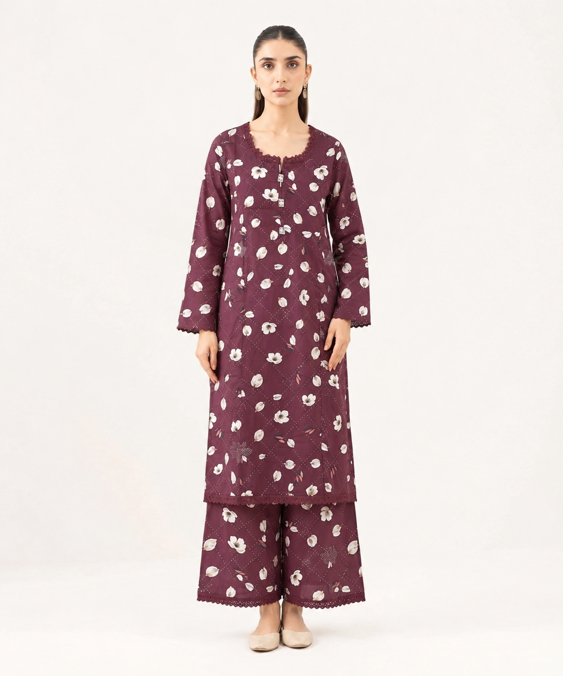 Uznau Linen Two Piece Co-ord set UZ-LNN-MR01
