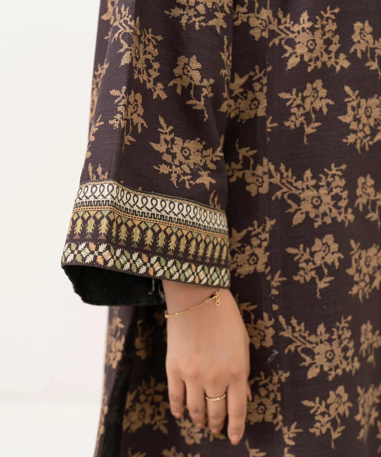 Sapphire Khaddar Three Piece Suit SP-KHD-BR06