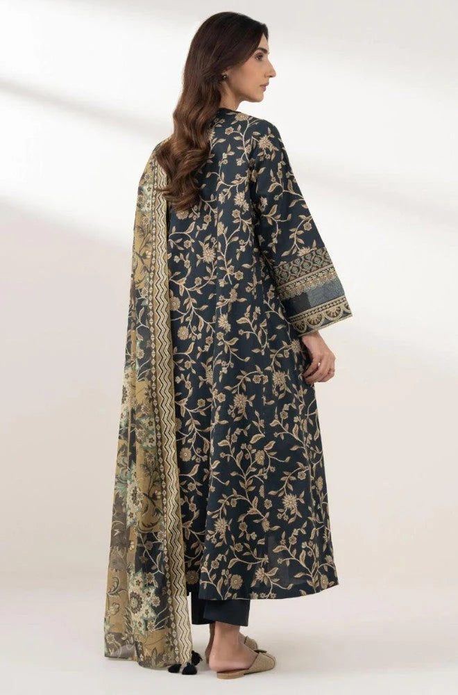 Sapphire Embroidered Lawn Three Piece Suit SP-LWN-BLK026