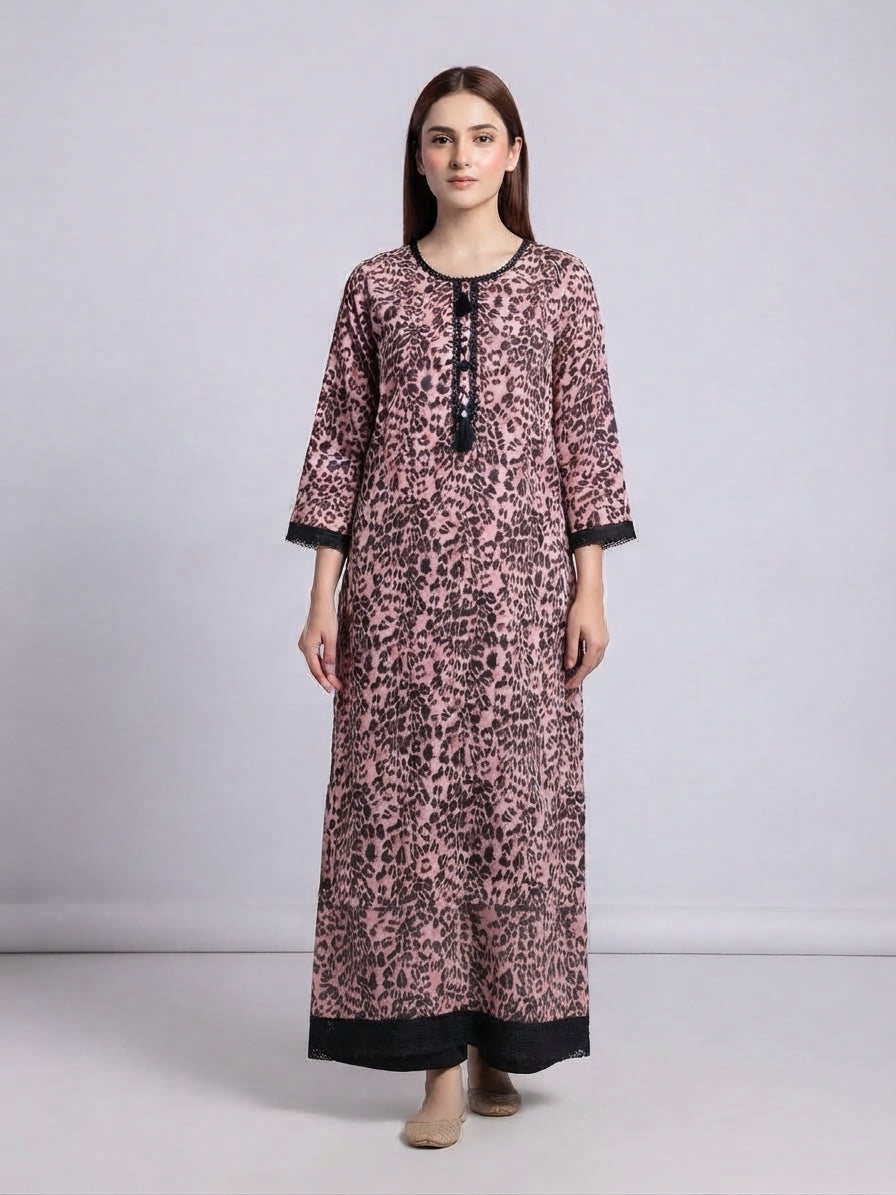 Uznau Linen Two Piece Co ord Set UZ-LNN-BR031