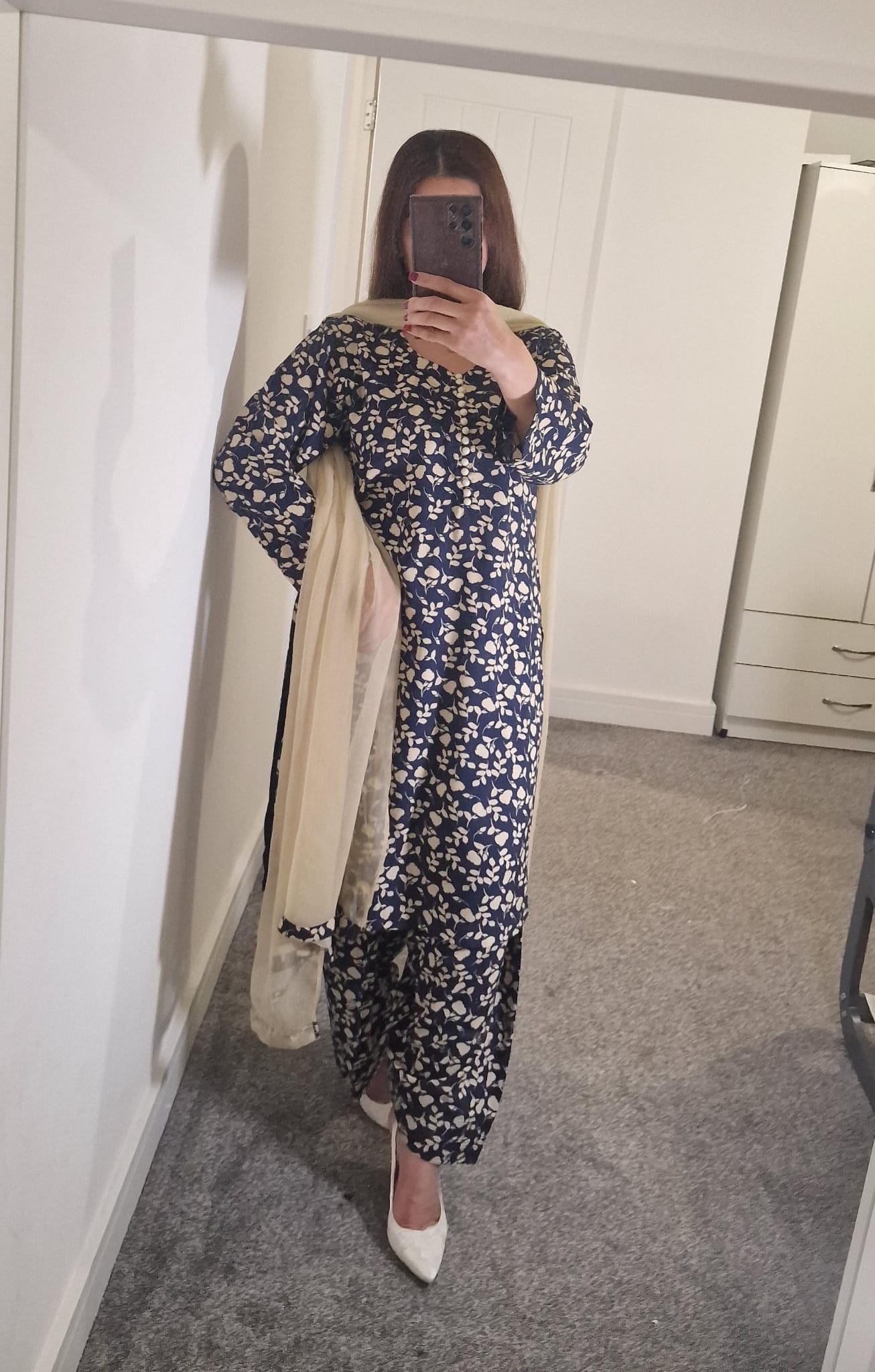 Uznau Summer Linen Three Piece Suit UZ-LNN-BLU014