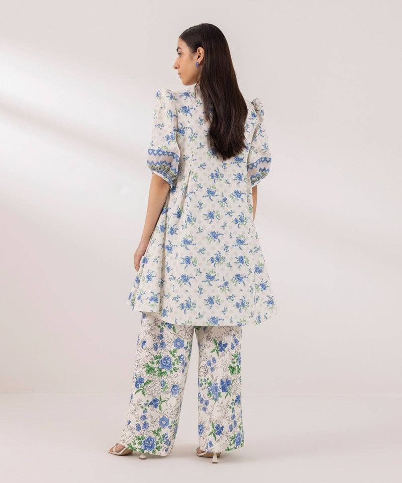 Sapphire Lawn Three Piece Suit SP-LWN-WHT02