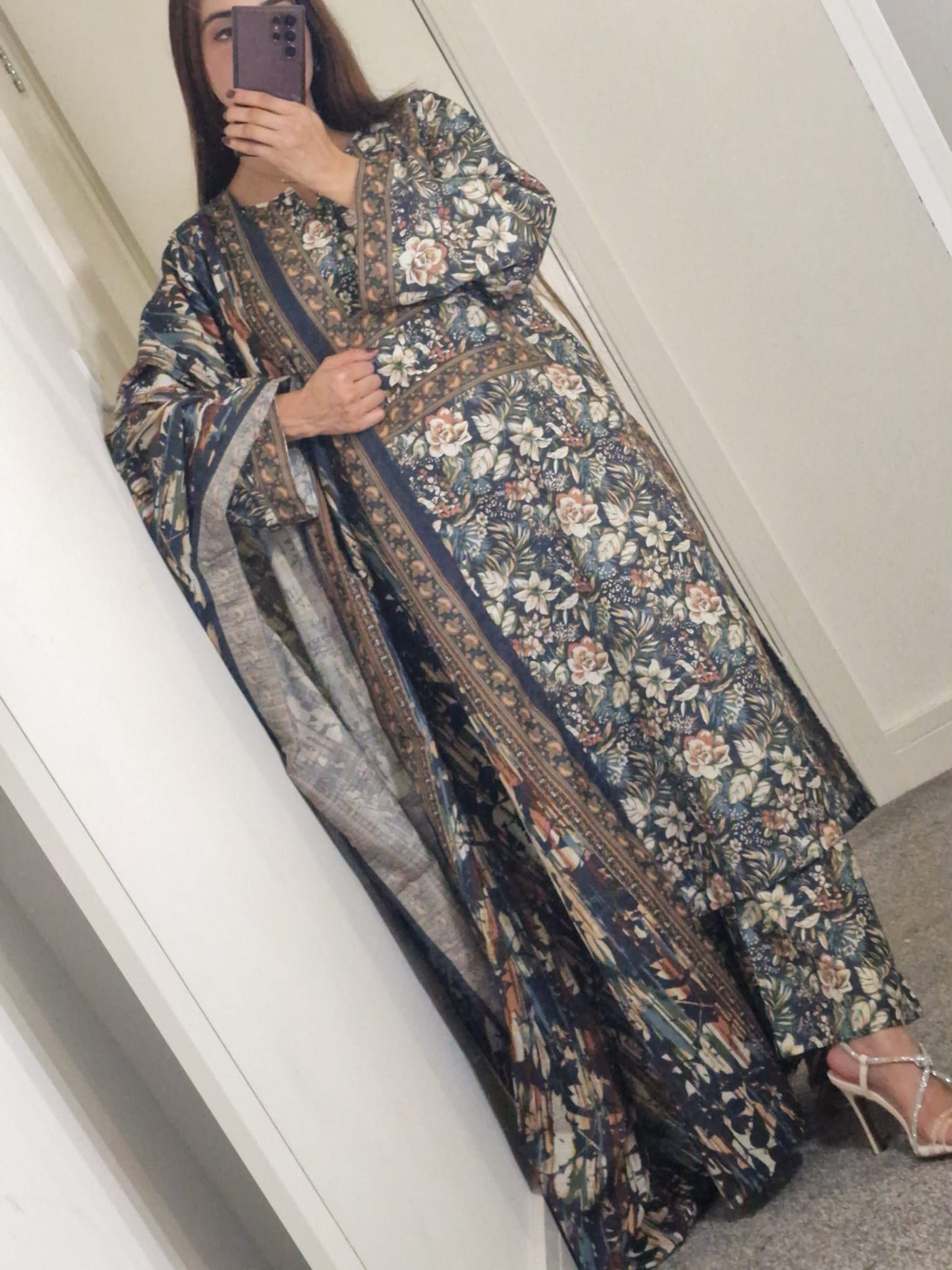 Uznau Khaddar Three Piece Suit UZ-KHD-GR07