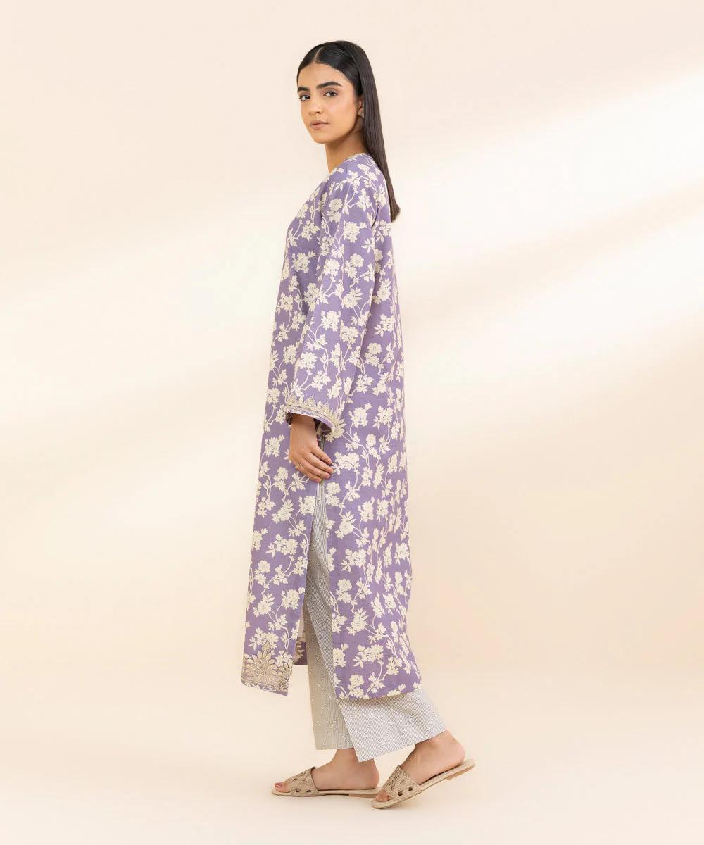 Sapphire Embroided Khaddar Three Piece Suit SP-KHD-PRP05