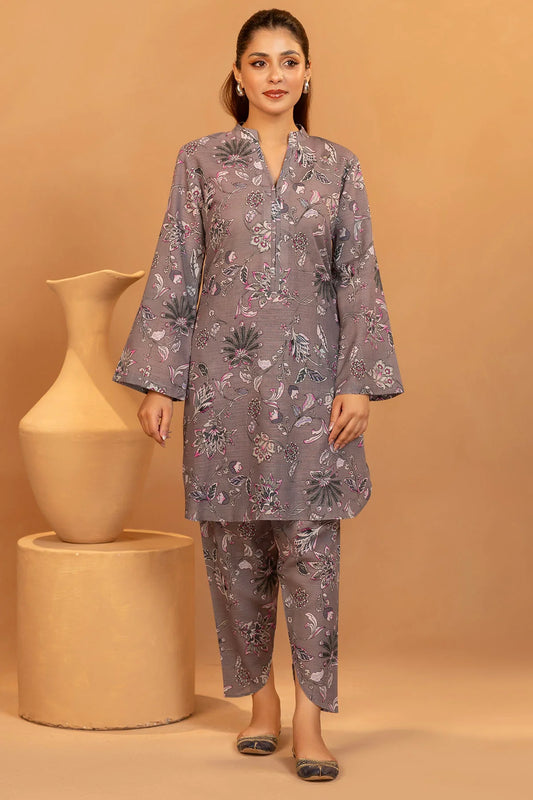 Motifz Khaddar Three Piece Suit MT-KHD-GRY01