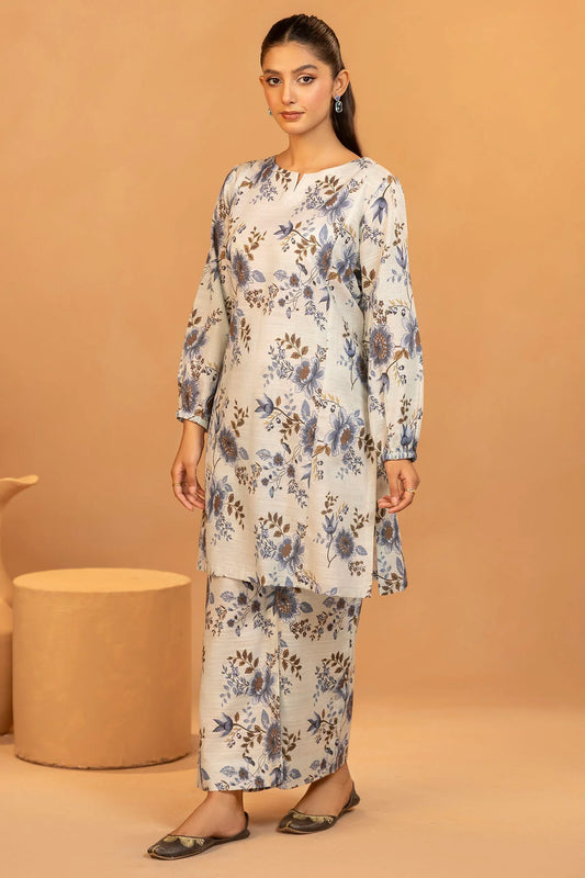 Motifz Khaddar Three Piece Suit MT-KHD-WHT01