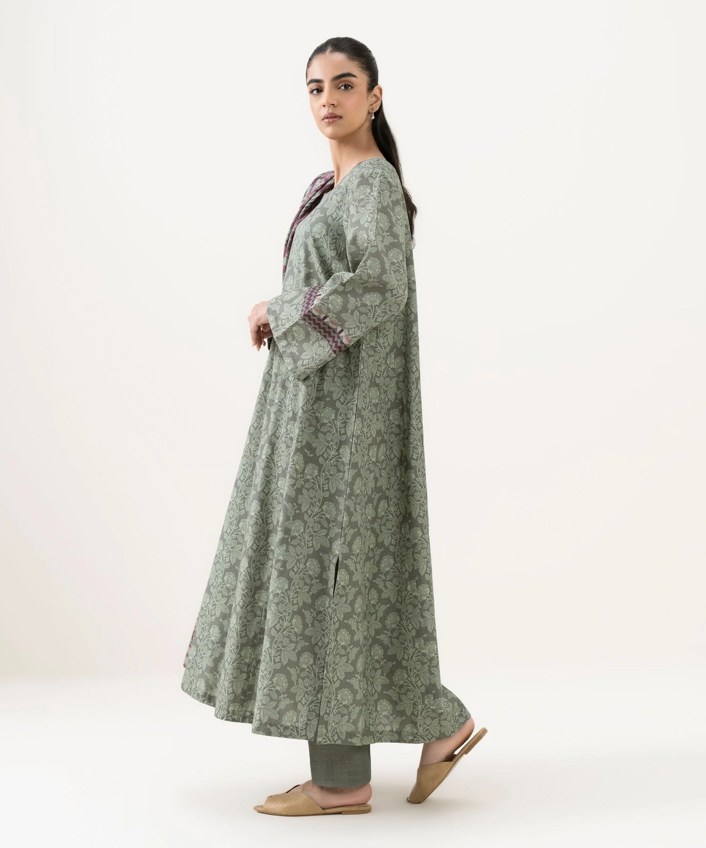 Sapphire Khaddar Three Piece Suit SP-KHD-GR09