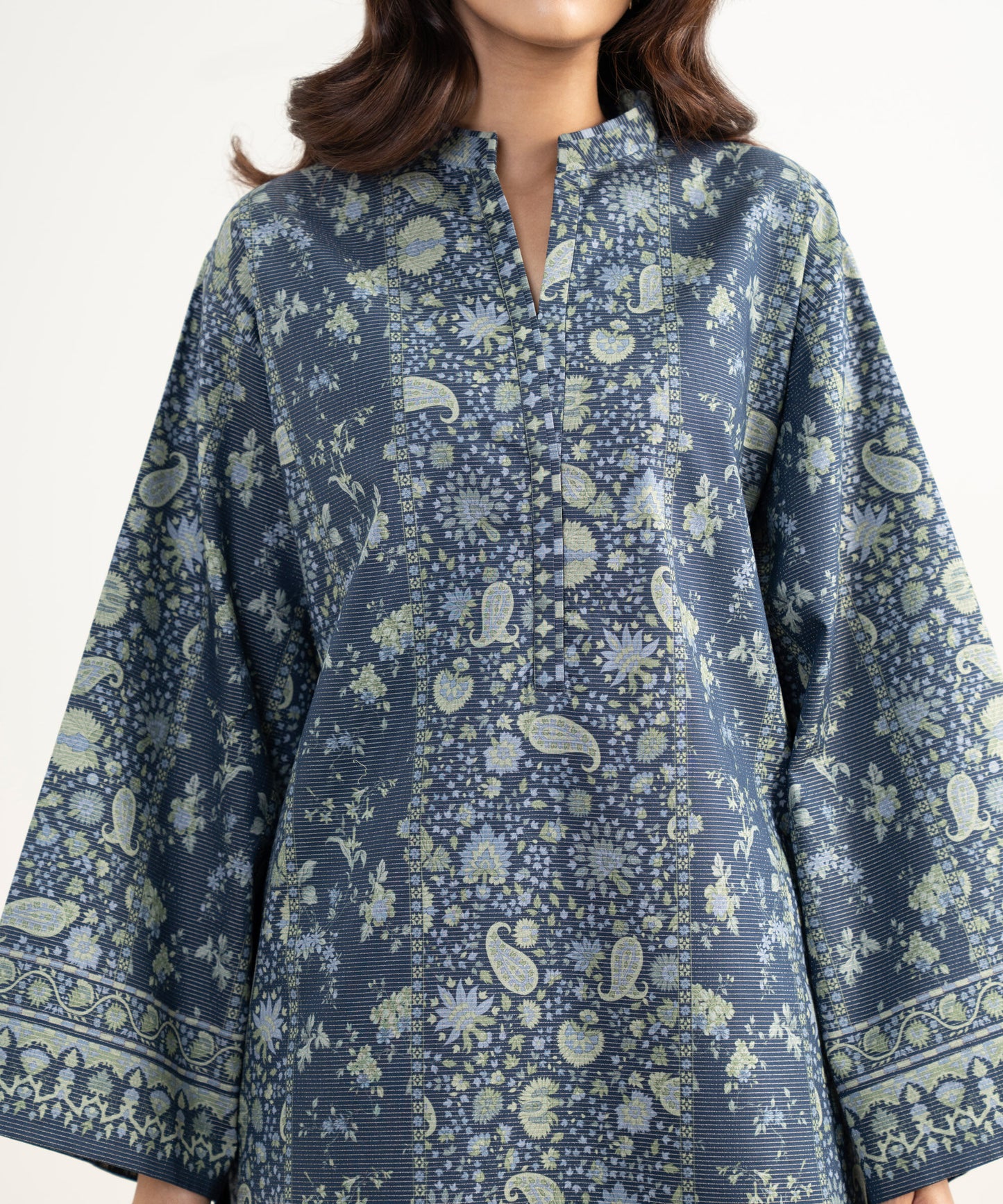 Sapphire Printeded Lawn Three Piece Suit SP-LWN-BLU020