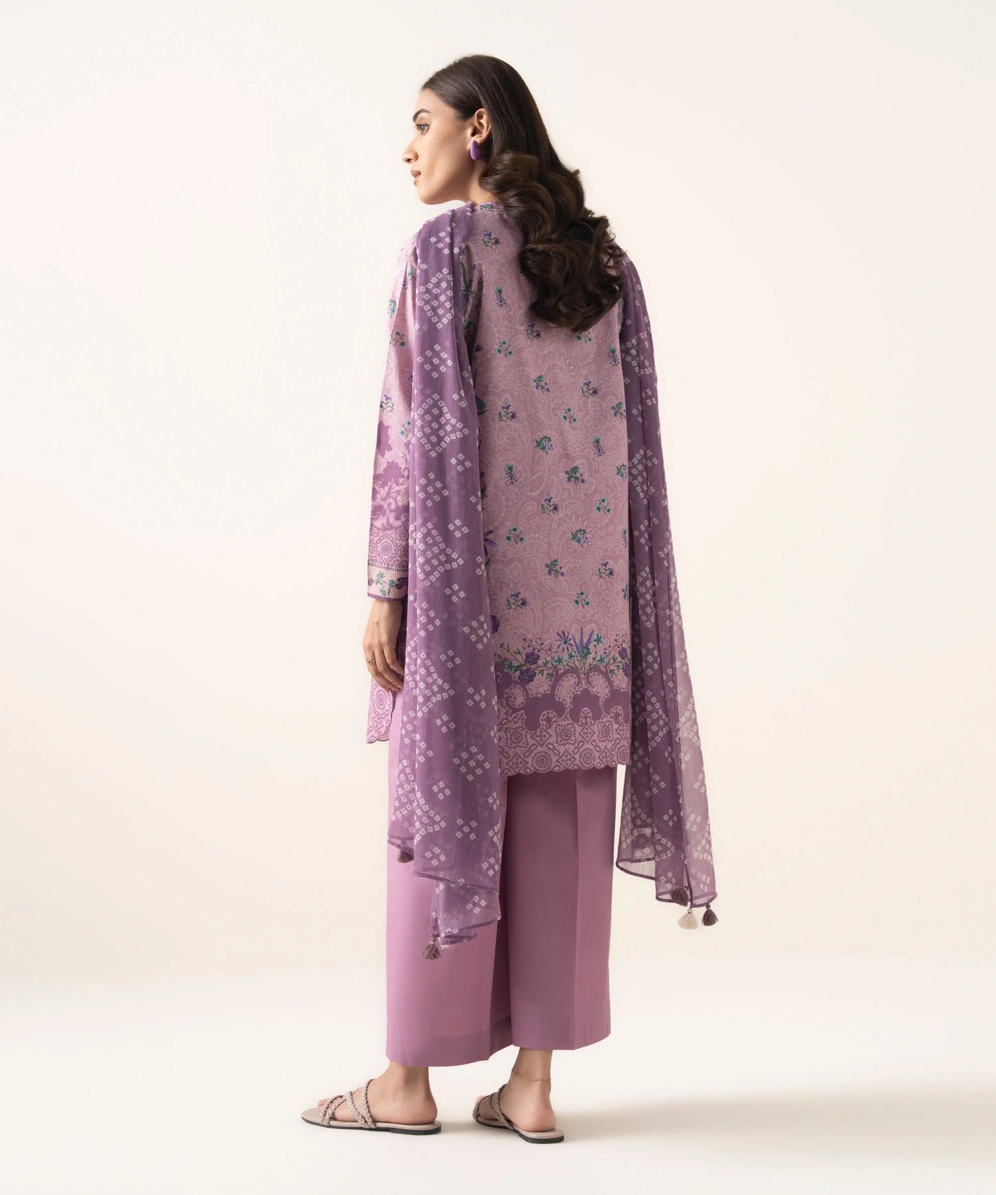 Sapphire Printed Lawn Three Piece Suit SP-LWN-PRP013