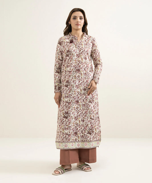 Sapphire Printed Lawn Three Piece Suit SP-LWN-MR03