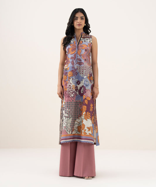 Sapphire Printed Lawn Three Piece Suit SP-LWN-PRP011