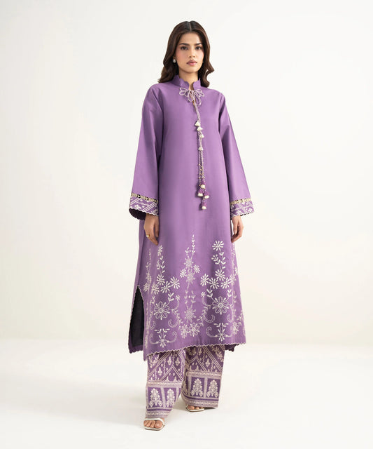 Sapphire Embroidered Lawn Three Piece Suit SP-LWN-PRP012