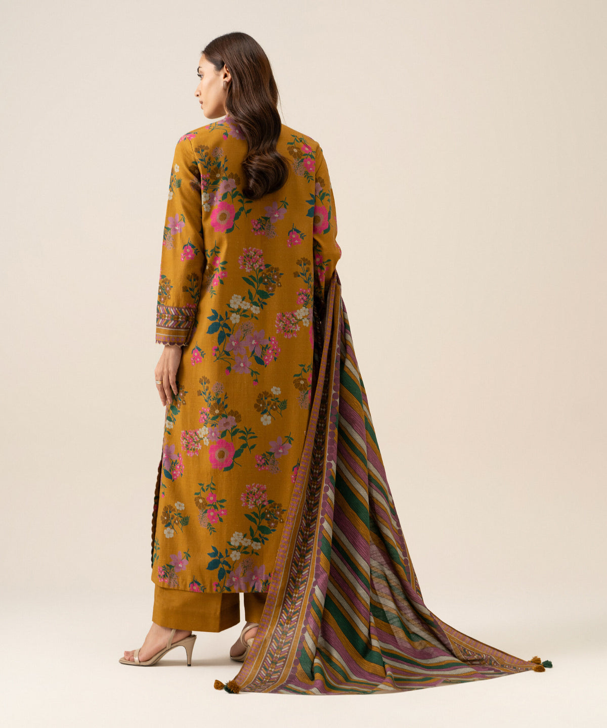 Sapphire Khaddar Three Piece Suit SP-KHD-MST01