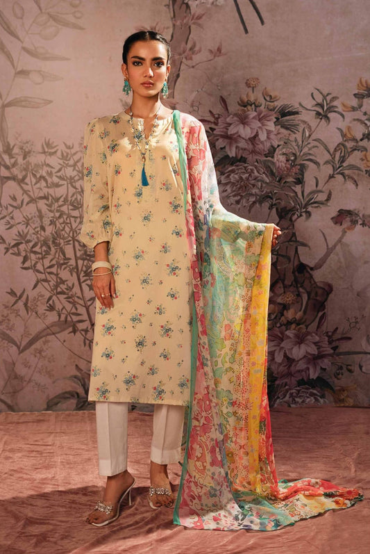 Nishaat Summer Lawn Suit Three Piece NS-LWN-BG01