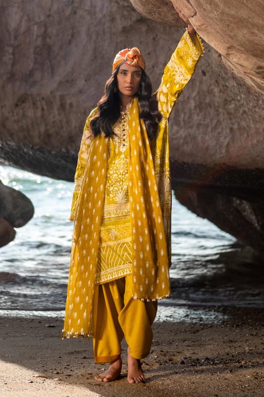 Sana Safinaz Summer Embroided Lawn Three Piece Suit SF-LWN-MST01