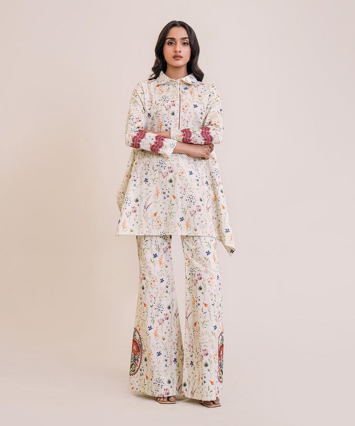 Sapphire Summer Lawn Three Piece Suit SP-LWN-WHT01