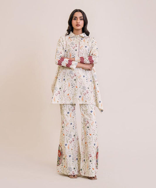 Sapphire Summer Lawn Three Piece Suit SP-LWN-WHT01