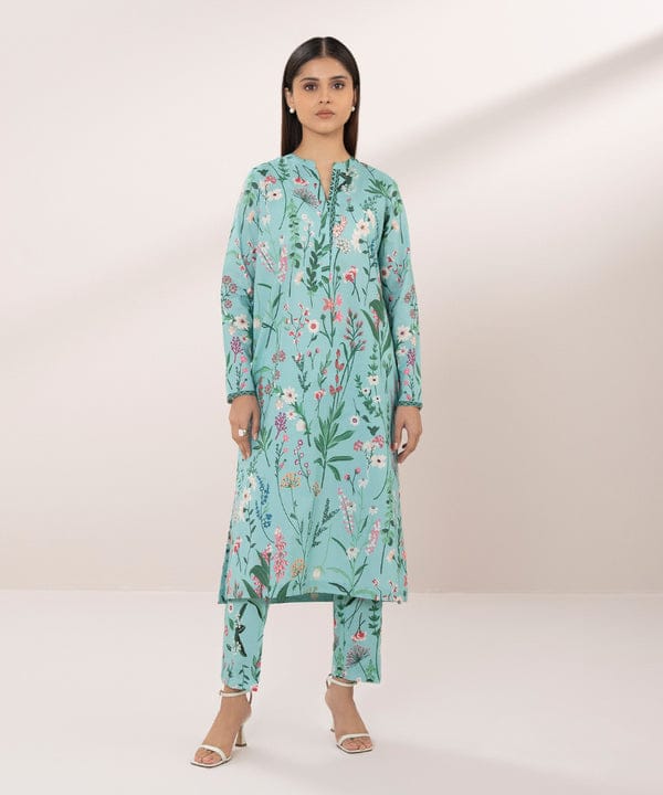 Sapphire Summer Lawn Three Piece Suit SP-LWN-FR01