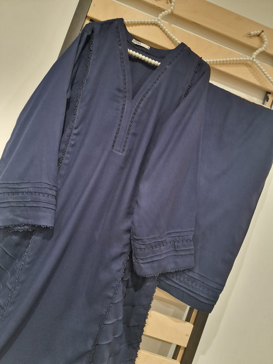 Uznau Marina Wool 2 Piece Suit UZ-WL-BLU03