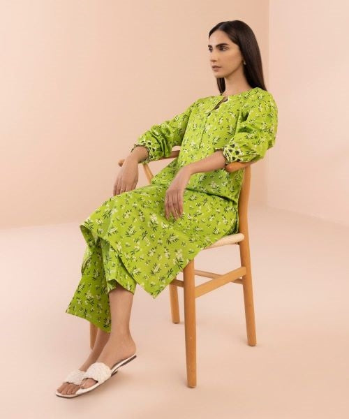 Sapphire Lawn Three Piece Suit SP-LWN-GR07