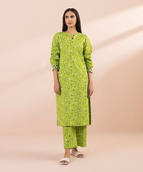 Sapphire Lawn Three Piece Suit SP-LWN-GR07