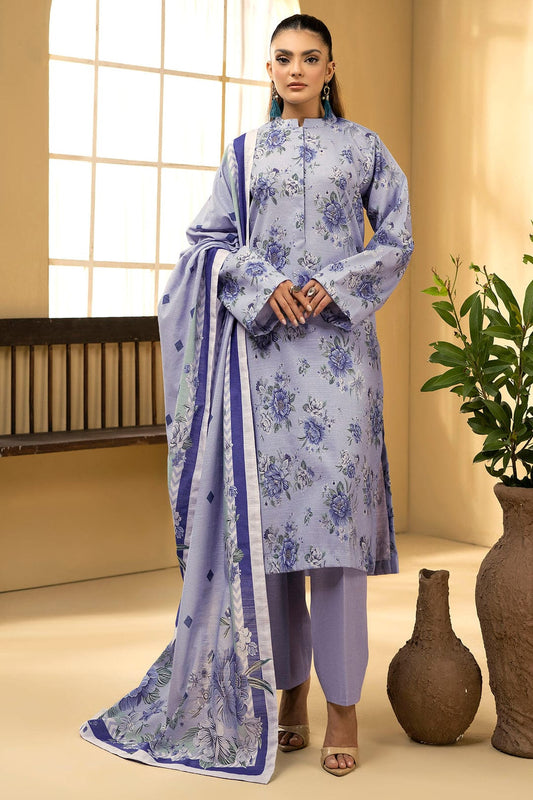 Motifz Khaddar Three Piece Suit MT-KHD-BLU03