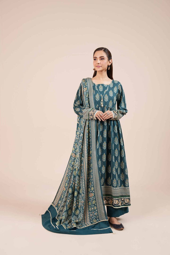 Nishaat Khaddar Three Piece SUIT NS-KHD-GR02