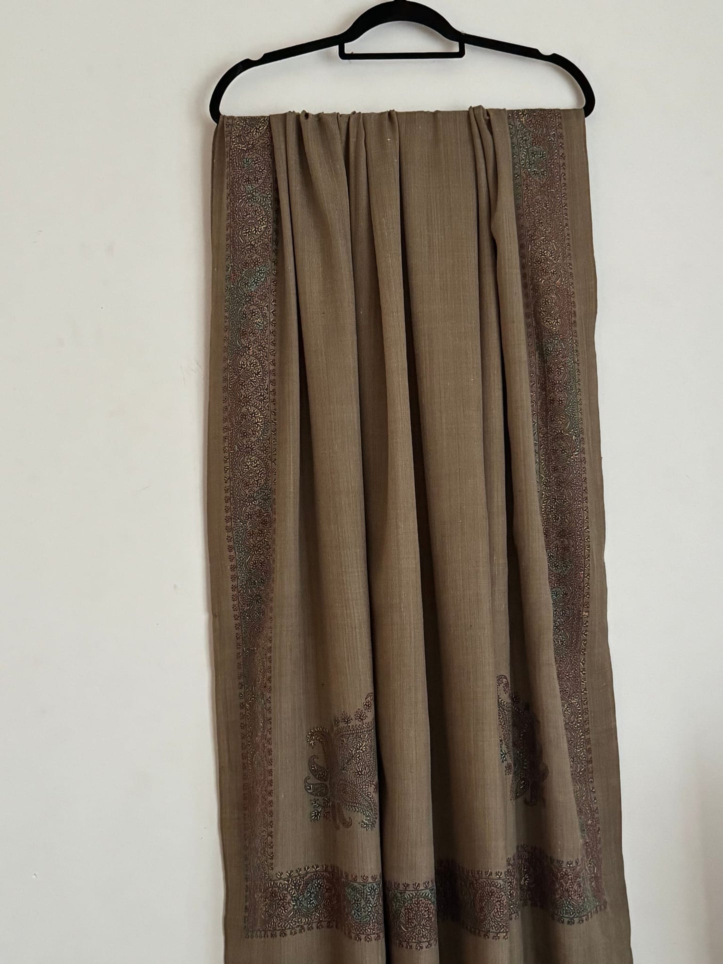 Pure Pashmina Shawl Embroided SHAWL-BR03