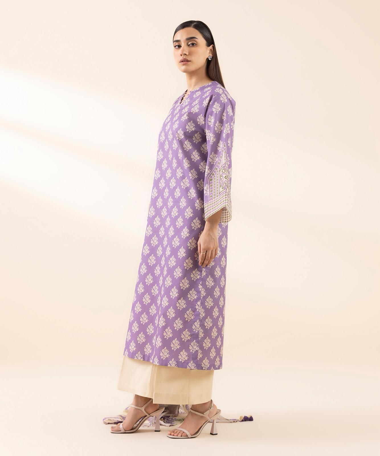 Sapphire Embroidered Lawn Three Piece Suit SP-LWN-PRP010