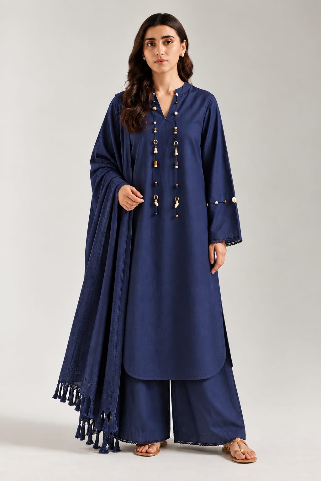 Uznau Marina Three Piece Suit UZ-MR-BLU06
