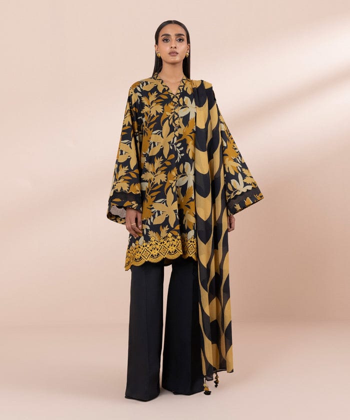Sapphire Embroided Summer Lawn Suit Traditional Outfit