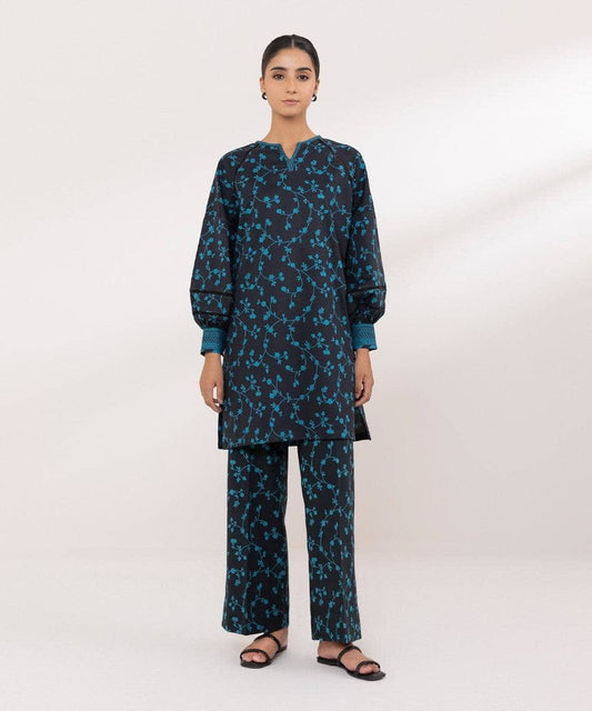 Sapphire Lawn Three Piece Suit SP-LWN-BLU01