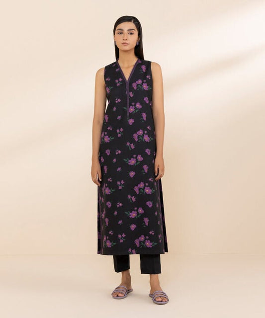 Sapphire Summer Lawn Suit With Chifoon Dupatta SP-LWN-BLK02