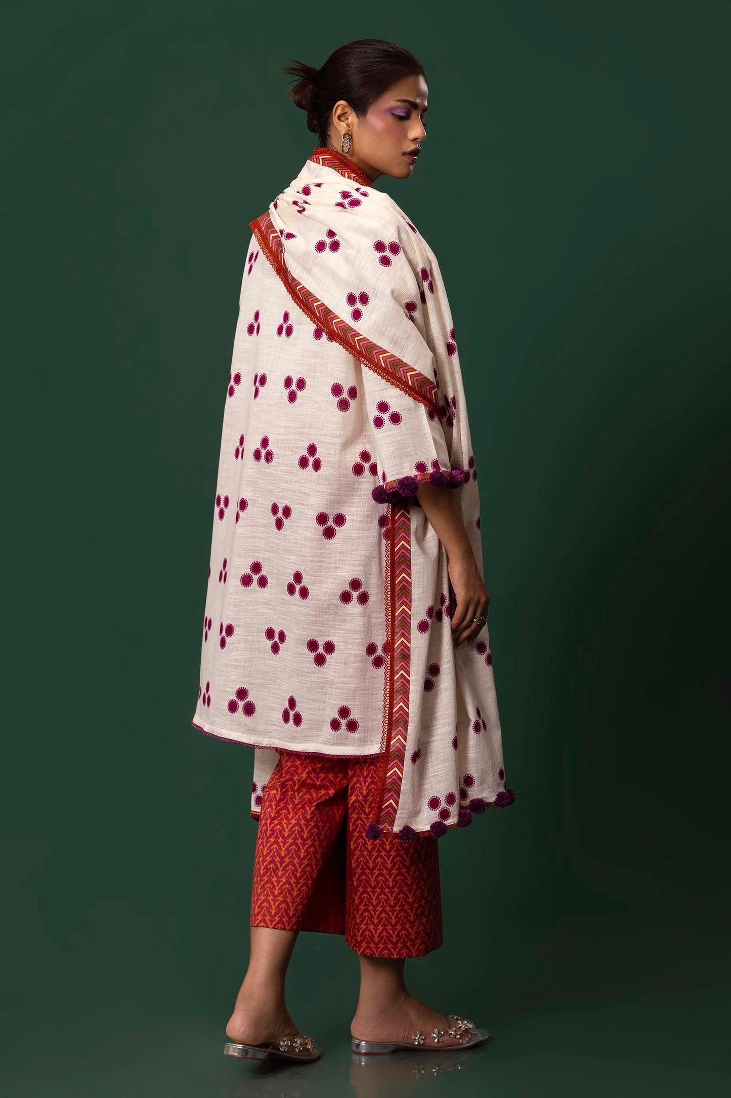 Sana Safinaz Khaddar Three Piece Suit SF-KHD-WHT01