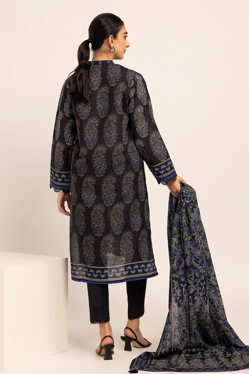 Khaadi Khaddr Three Piece Suit KH-KHD-BLU02