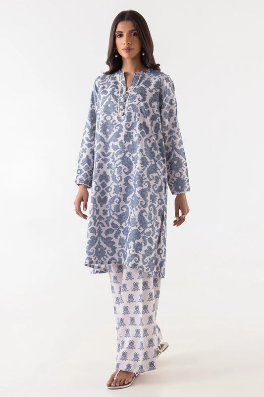 Sana Safinaz Blended Marina Three Piece Suit SF-MR-BLU01