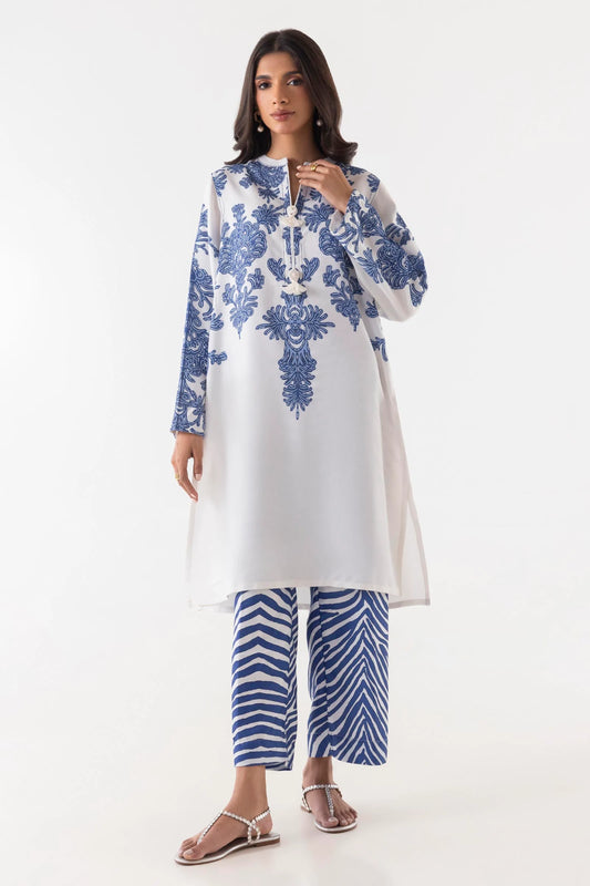 Sana Safinaz Blended Marina Three Piece Suit SF-MR-BLU02
